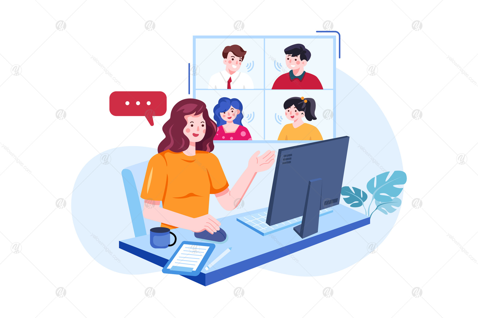 M434_Business Activities Illustration Pack M434_Business Activities Illustration Pack