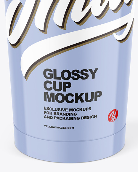 Glossy Cup Mockup