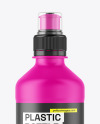 500ml Matte PET Bottle Mockup