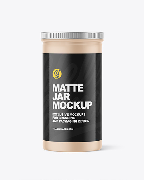 Matte Jar Mockup