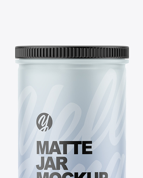 Matte Jar Mockup