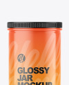 Glossy Jar Mockup
