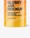 Glossy Jar Mockup