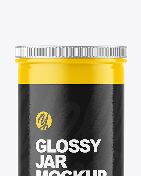 Glossy Jar Mockup