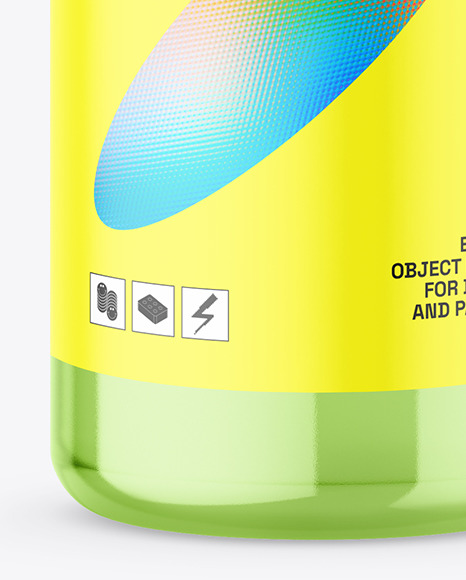 Clear Bottle with Pump Mockup Clear Bottle with Pump Mockup