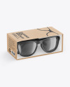 Glasses Box Mockup