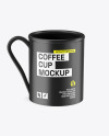 Ceramic Coffee Cup Mockup