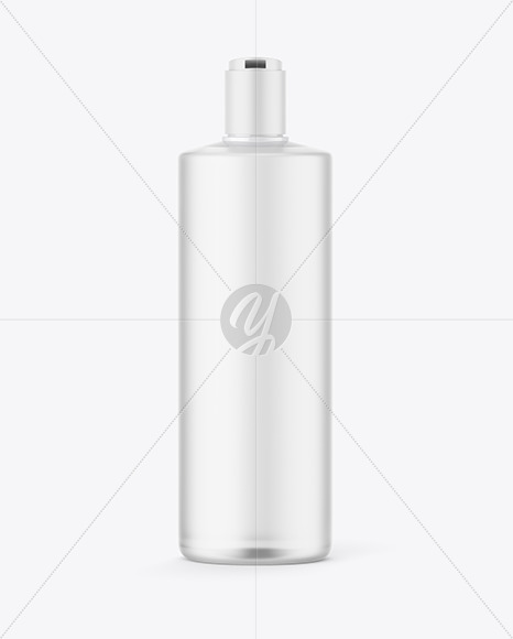 Matte Shampoo Bottle Mockup