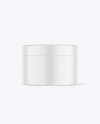 Matte Cosmetic Jar Mockup