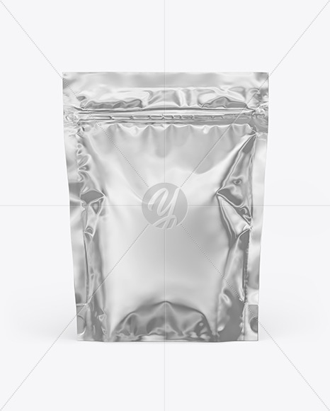 Metallic Pouch Mockup