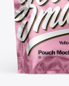 Metallic Pouch Mockup