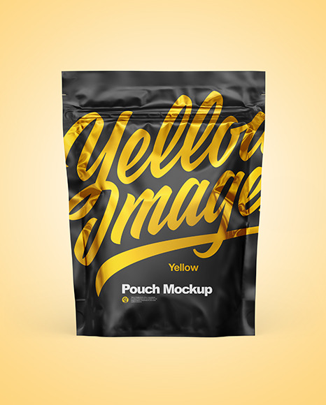 Matte Pouch Mockup