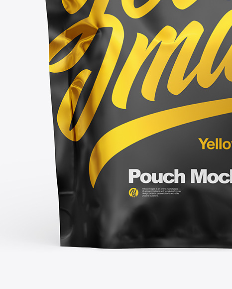 Matte Pouch Mockup