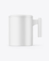 Matte Mug w/ Cap Mockup