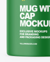 Matte Mug w/ Cap Mockup