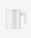 Glossy Mug w/ Cap Mockup