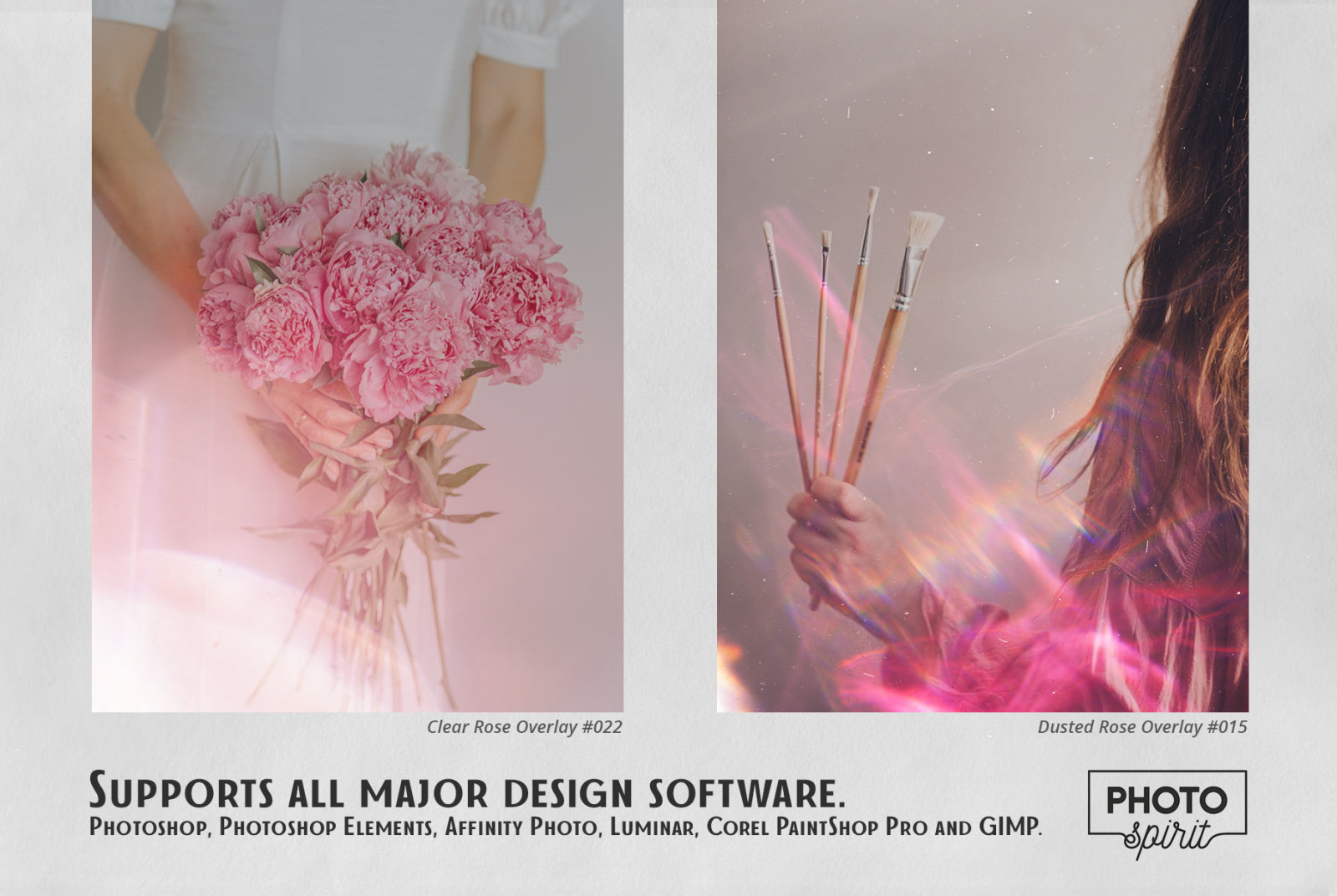 Dusted Rose Overlays Dusted Rose Overlays