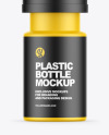 Matte Plastic Bottle Mockup