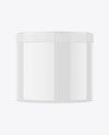 500ml Glossy Plastic Jar Mockup 500ml Glossy Plastic Jar Mockup