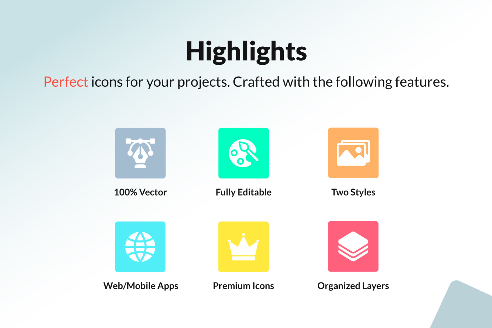 Set Of Ecommerce Flat Icons Pack