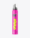 Matte Foam Bottle Mockup Matte Foam Bottle Mockup
