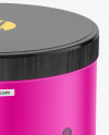 300ml Matte Plastic Jar Mockup