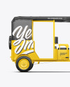 Tuk Tuk Mockup - Side View