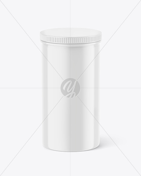 Glossy Jar Mockup