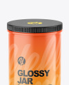 Glossy Jar Mockup