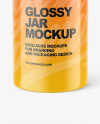 Glossy Jar Mockup