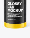 Glossy Jar Mockup