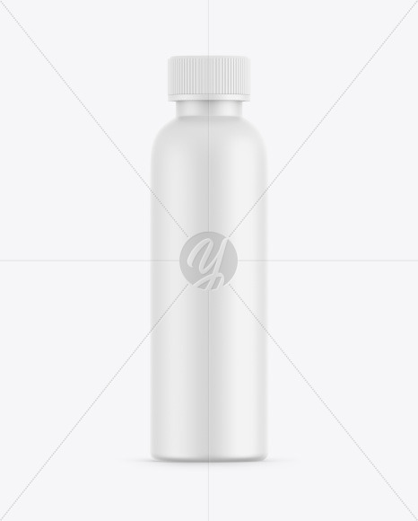 Matte Plastic Bottle Mockup