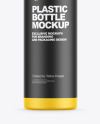 Matte Plastic Bottle Mockup