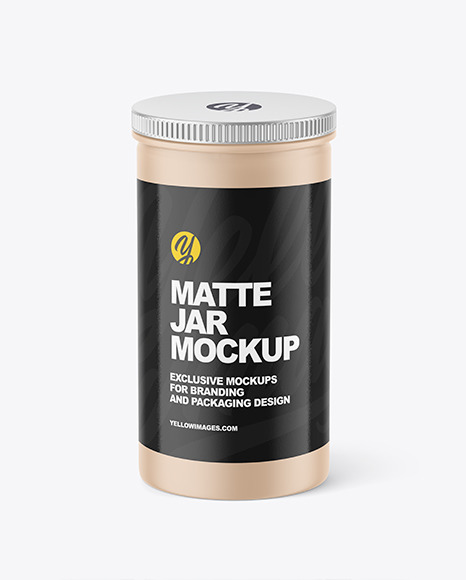 Matte Jar Mockup