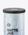 Matte Jar Mockup