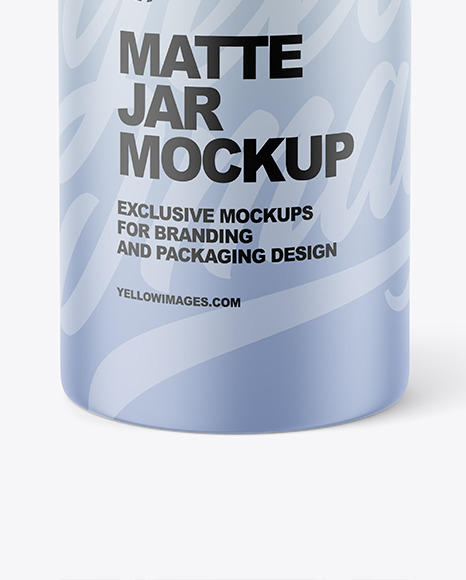 Matte Jar Mockup