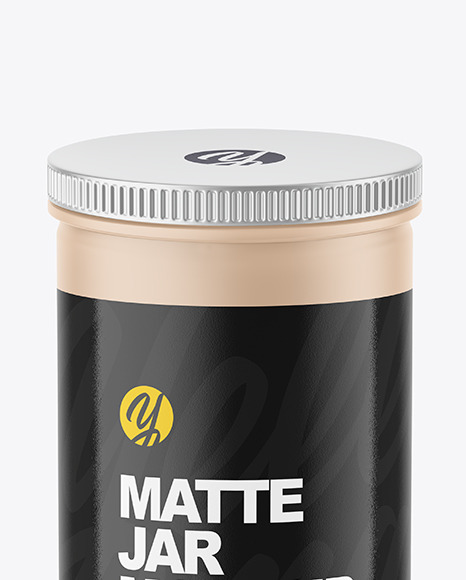 Matte Jar Mockup