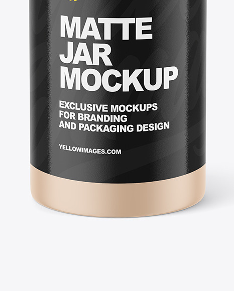 Matte Jar Mockup