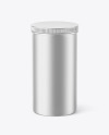 Metallic Jar Mockup