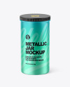 Metallic Jar Mockup