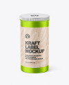 Metallic Jar Mockup