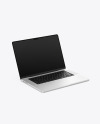 MacBook Pro 16-inch Silver Mockup