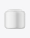 Matte Cosmetic Jar Mockup Matte Cosmetic Jar Mockup