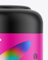 Matte Cosmetic Jar Mockup Matte Cosmetic Jar Mockup