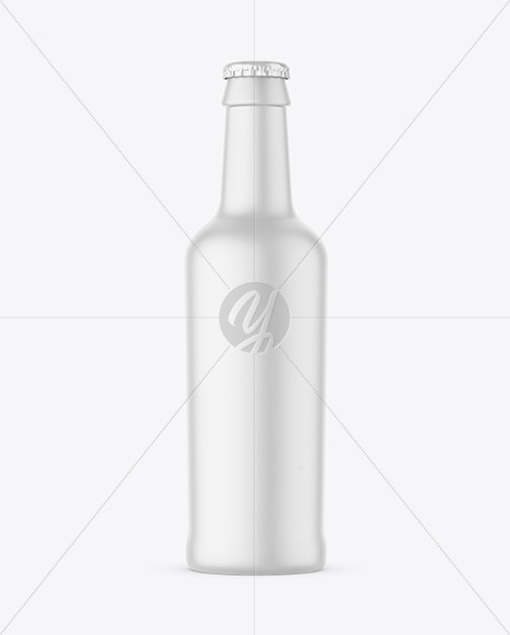 Ceramic Beer Bottle Mockup