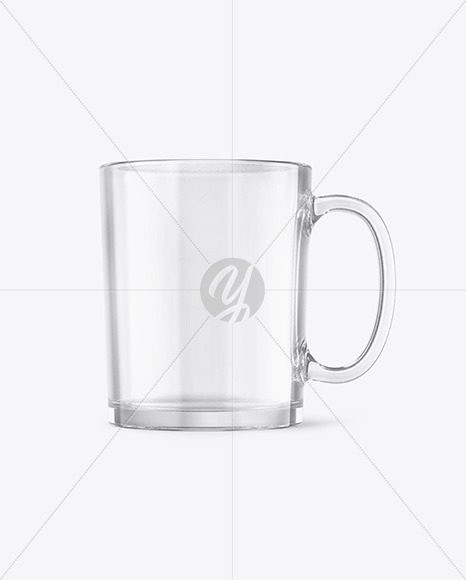 Clear Glass Mug Mockup