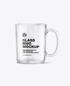 Clear Glass Mug Mockup