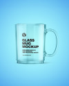 Clear Glass Mug Mockup