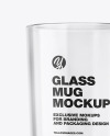 Clear Glass Mug Mockup