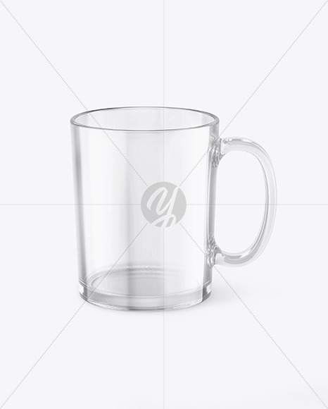 Clear Glass Mug Mockup